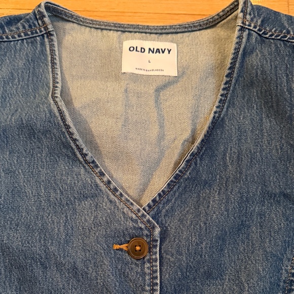 Old Navy Denim Vest in Blue - Picture 2 of 5